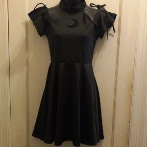 Punk Rave Moon Magic Off The Shoulder Dress